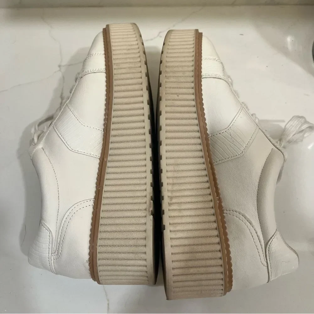DV by Dolce Vita White Platform Sneakers